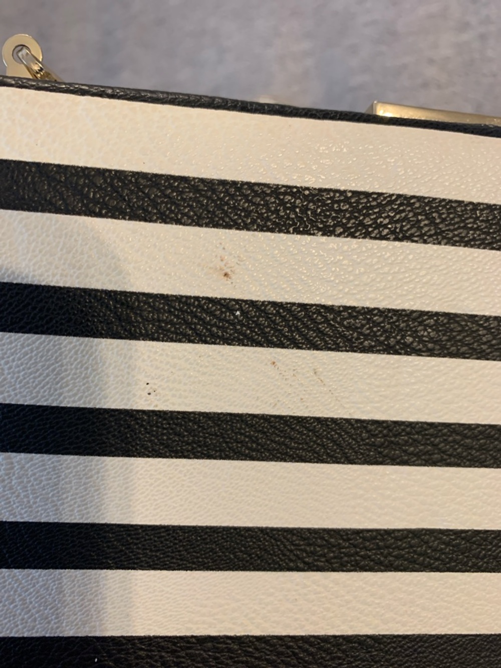 Kate Spade Striped Toucan Montigo Avenue Emmanuel Clutch Crossbody Novelty purse - Picture 8 of 14